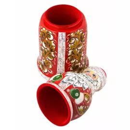 Khokhloma's "Santa Claus" damask case