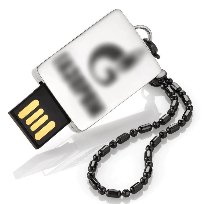Gazprom Silver Flash Drive