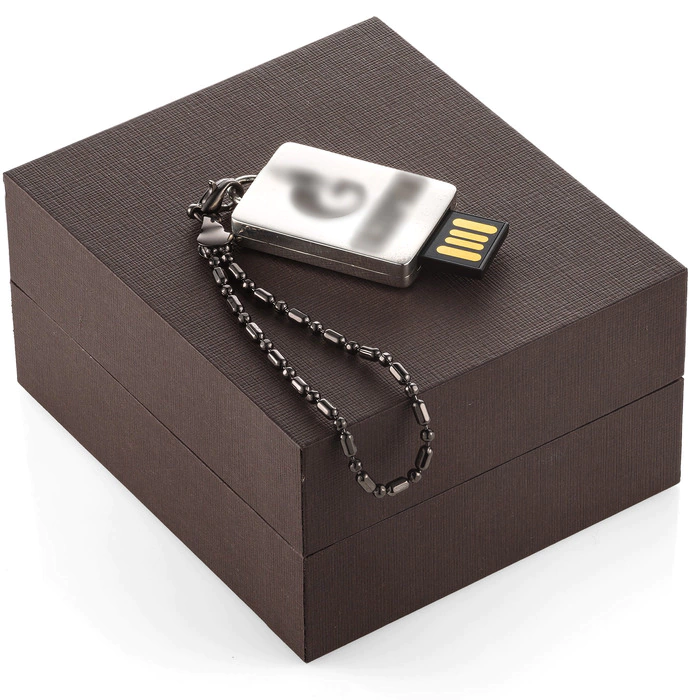 Gazprom Silver Flash Drive