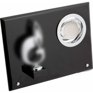 Placard "Symbol of gas" silver