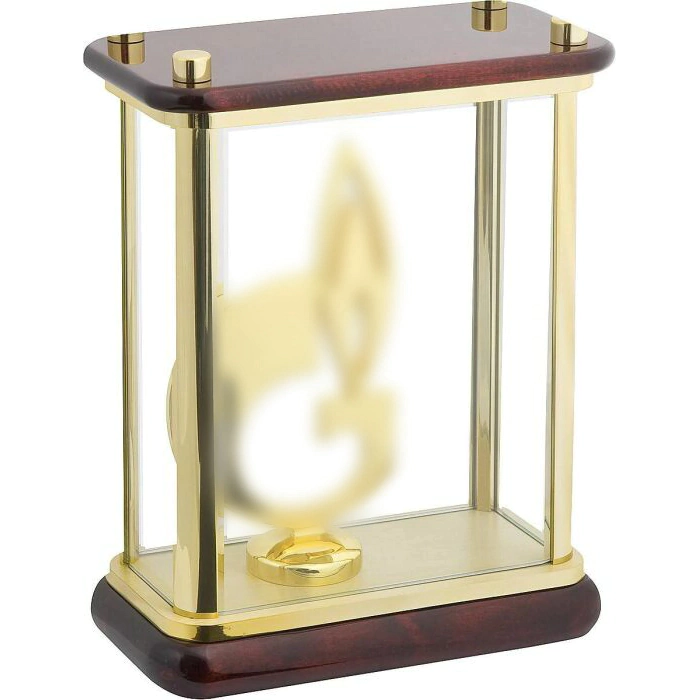 The statuette "Symbol of gas" is golden