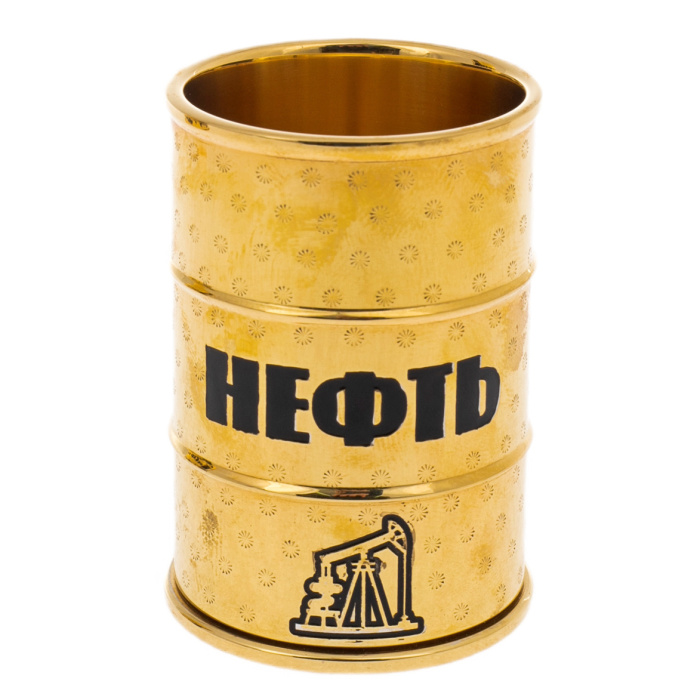 Набор для водки "Нефть" на 3 персоны, Златоуст