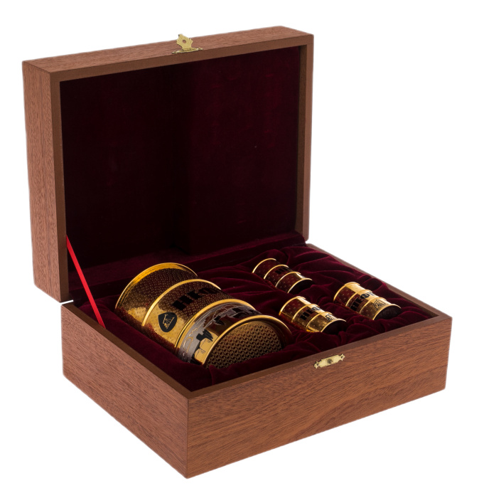 Набор для водки "Нефть" на 3 персоны, Златоуст