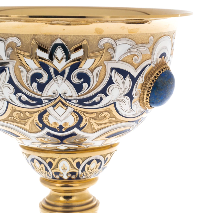 Royal Cup with lapis lazuli, Zlatoust