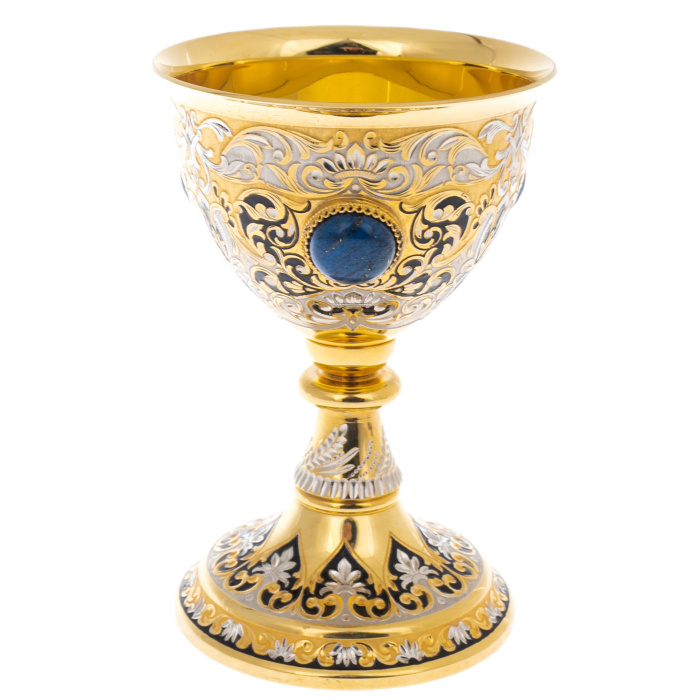 Royal Cup with lapis lazuli, Maly, Zlatoust