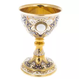 Кубок "Королевский" с мрамором, малый, Златоуст