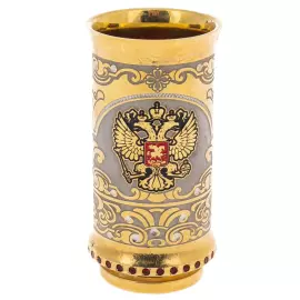 Набор для водки "Пушка. Герб РФ" на 3 персоны, Златоуст