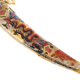 Нож подарочный из дамасской стали "Султан. Восточный дракон" Златоуст