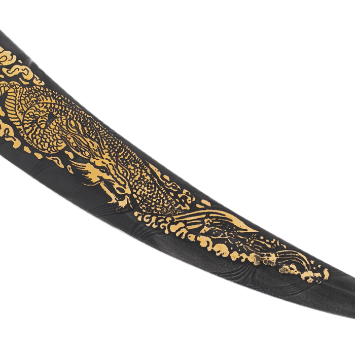 Gift knife made of Damascus steel "Sultan. The Eastern Dragon" Zlatoust