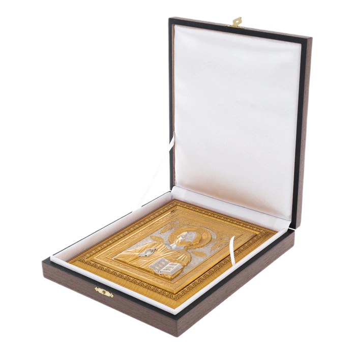 Electroplating icon "Jesus" Chrysostom