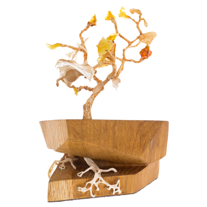 Souvenir from a mammoth tusk "Flying dog"