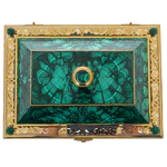 Malachite casket "Izisk" Zlatoust