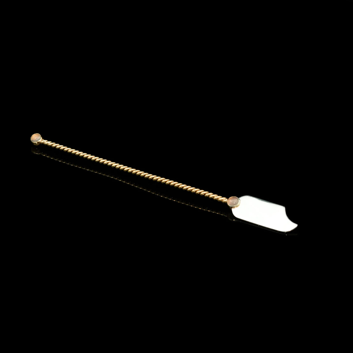 Caviar bowl "Sturgeon" with gilding