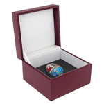 Egg-box "Santa Claus" (silver, enamel)