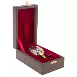 Набор яйцо-рюмка для напитков "Цветок" на 2 персоны, Златоуст