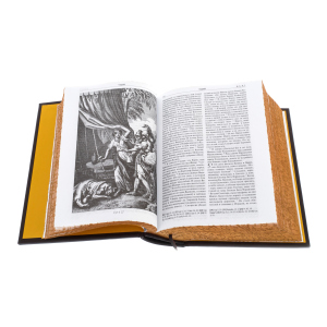 Leather-bound Bible "New and Old Testaments" Synodal translation