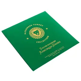 Платок из шелка "Размышления" темно-синий Платок из шелка "Размышления" темно-синий