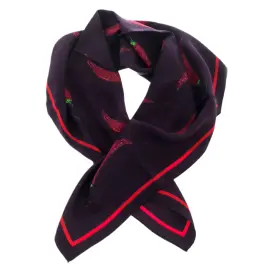 Платок из шелка "Перцы" Платок из шелка "Перцы"