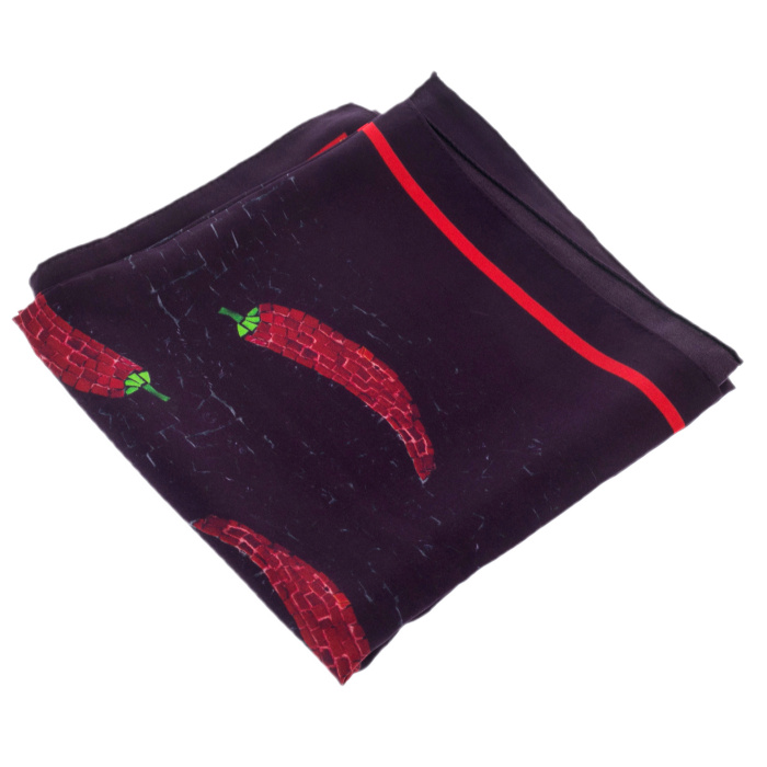 Silk handkerchief "Peppers"