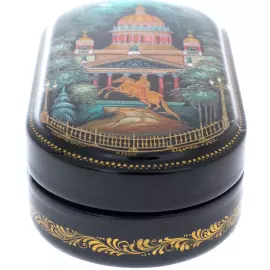 Шкатулка "Санкт-Петербург" Содомова, Холуй