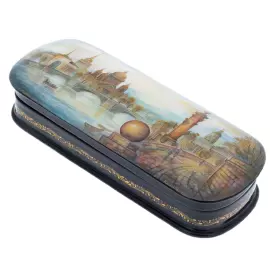 Шкатулка "Санкт-Петербург" Комяков, Холуй