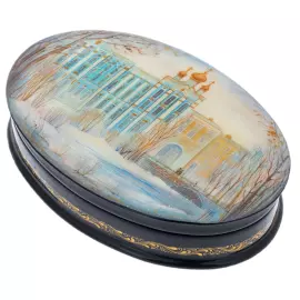 Шкатулка "Царское село" Комяков, Холуй