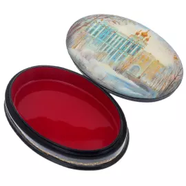 Шкатулка "Царское село" Комяков, Холуй