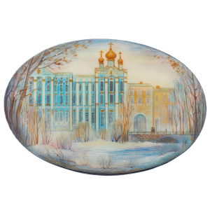 Шкатулка "Царское село" Комяков, Холуй