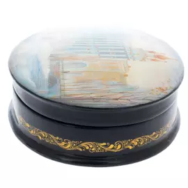 Шкатулка "Царское село" Комяков, Холуй