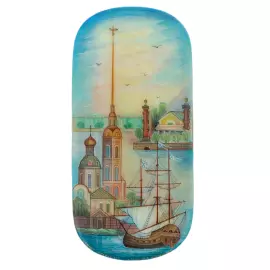 Шкатулка "Санкт-Петербург" Кузнецова, Холуй