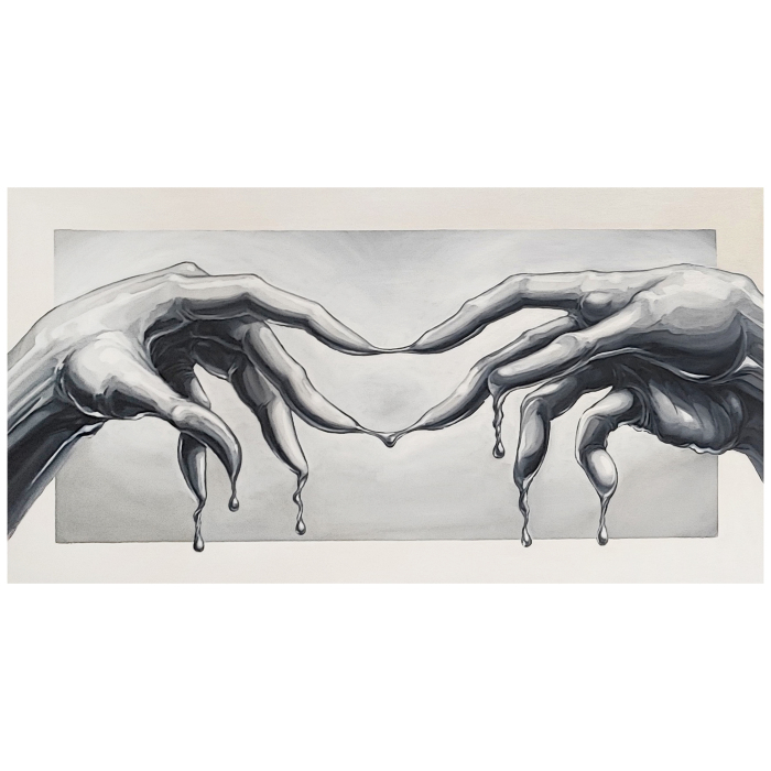 The author's painting "CO-creation"