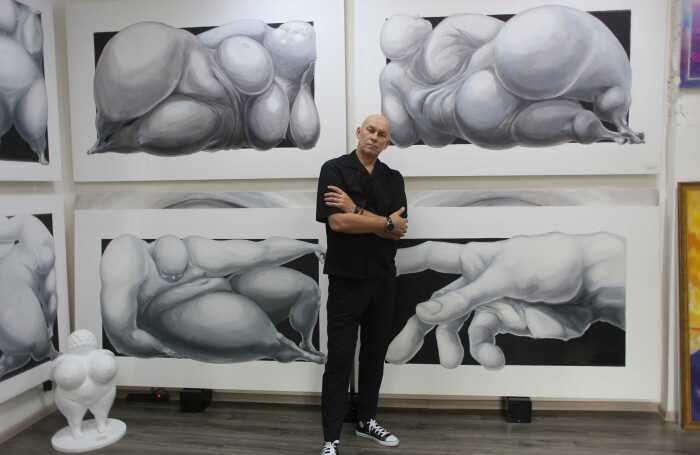 The author's painting "CO-creation"
