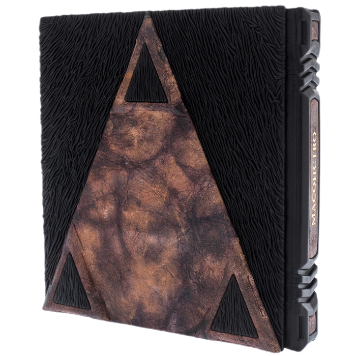 Leather-bound book "Freemasonry" (Pietra scura)