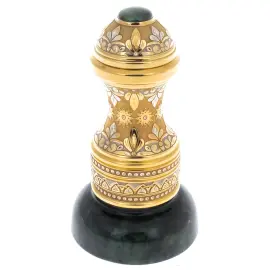 Оснастка под печать "Солнце" с нефритом, Златоуст