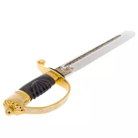 Тесак и нож "Охота на оленя" в ножнах, Златоуст