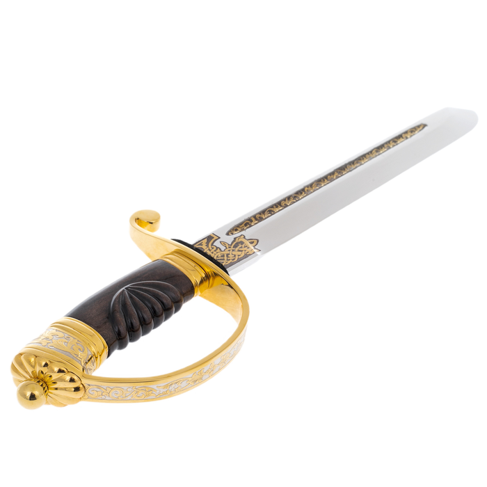 Cleaver and knife in the scabbard "Deer hunting" Zlatoust