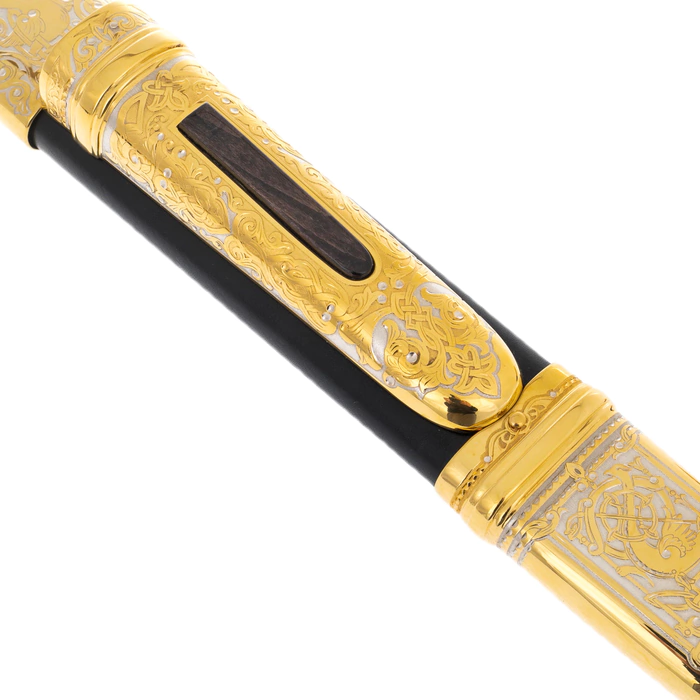 Cleaver and knife in the scabbard "Deer hunting" Zlatoust