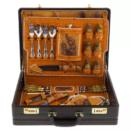 Luxury picnic gift set. The Bear for 6 people