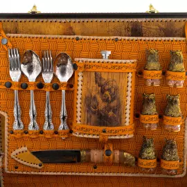 Luxury picnic gift set. The Bear for 6 people