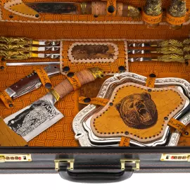 Luxury picnic gift set. The Bear for 6 people