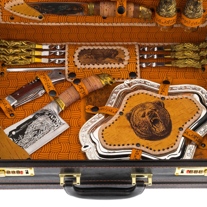 Luxury picnic gift set. The Bear for 6 people