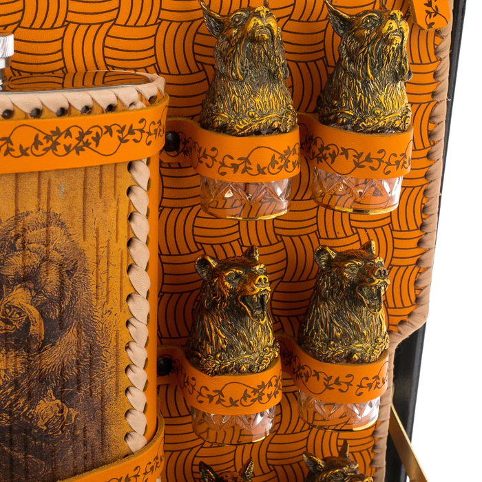 Luxury picnic gift set. The Bear for 6 people