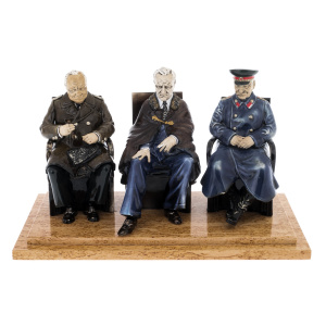 Porcelain composition "Yalta Conference of 1945"