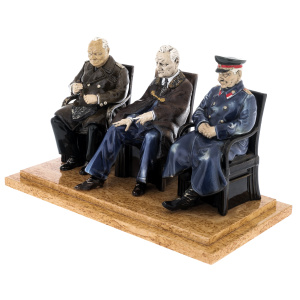 Porcelain composition "Yalta Conference of 1945"