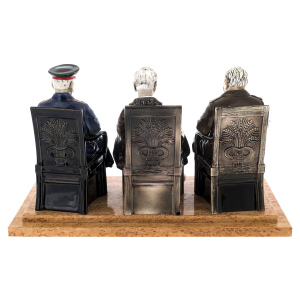 Porcelain composition "Yalta Conference of 1945"