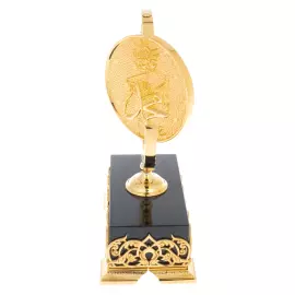 Table composition "Star of the East" on an obsidian stand, Zlatoust