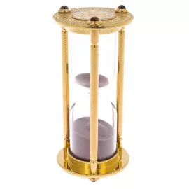 Hourglass "Time" for 15 minutes Zlatoust