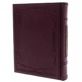 Книга в кожаном переплете "История русской живописи"