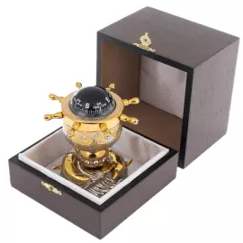 Desktop barometer "Compass" Zlatoust