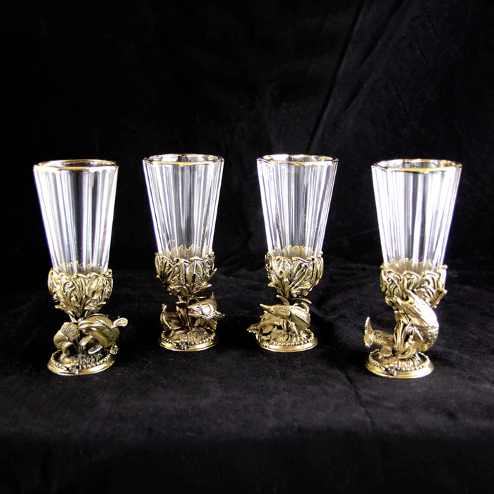 Gift set with the book "Rich catch" and glasses